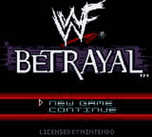 WWF - Betrayal Title Screen